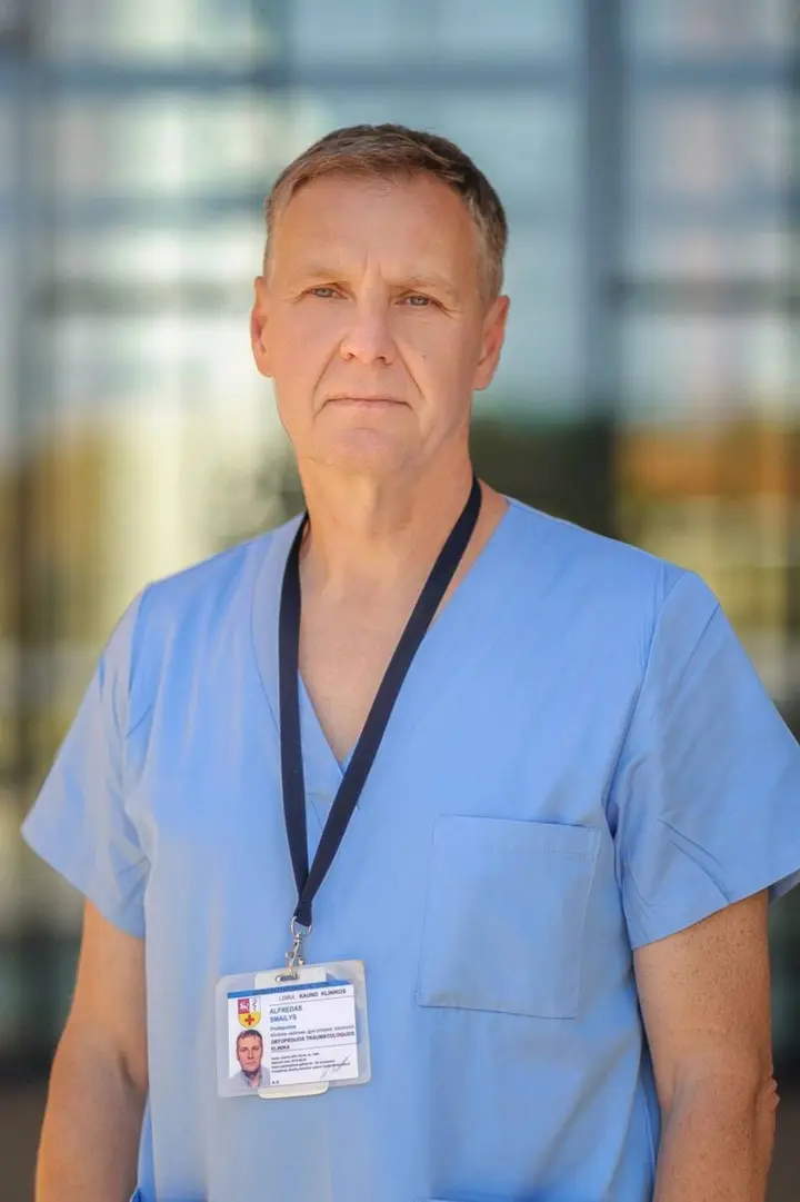 Prof. Alfredas Smailys – Kauno klinikų nuotr
