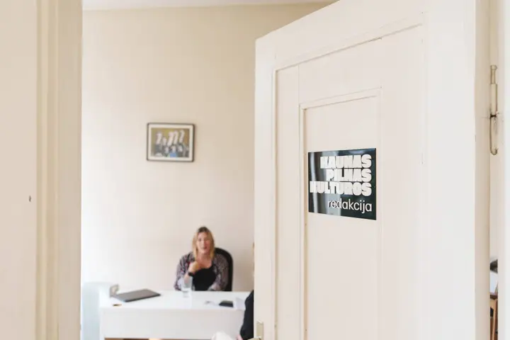 „Kaunas pilnas kultūros“ redaktorė Kotryna Lingienė / R. Tenio nuotr.