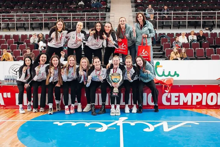 TK Kaunas-VDU_ 2025-2026 metų Teida Lietuvos tinklinio čempionatio nugalėtojos