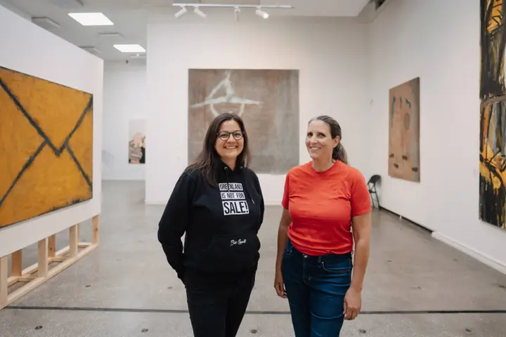 16-osios Kauno bienalės kuratorės: Nivi Christensen ir Josée Drouin-Brisebois / M. Plepio nuotr.