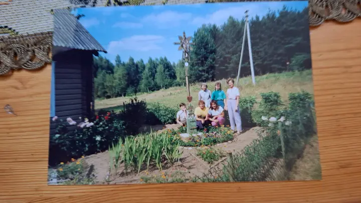 Petrašiūnų adorantės išvykoje / L. Truskauskaitės archyvas