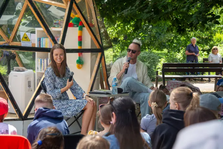 Tomas Dirgėla Santarvės parke / Organizatorių nuotr.