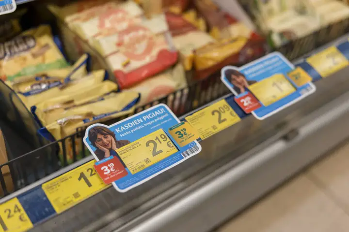 Įprastų kainų palyginimai MAXIMOJE.
