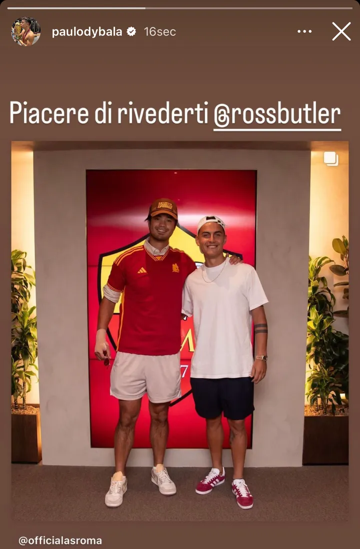 dybala e attore