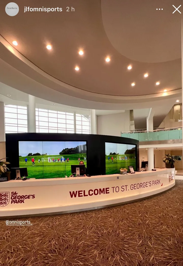 agente smalling inghilterra ritiro st georges park