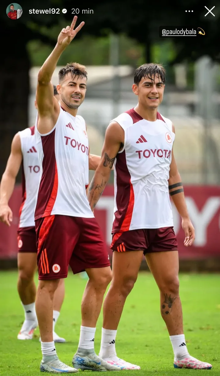 instagram el shaarawy dybala