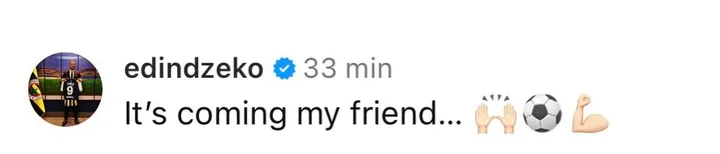 commento edin dzeko