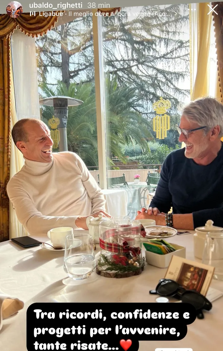 ubaldo righetti massimiliano allegri 2