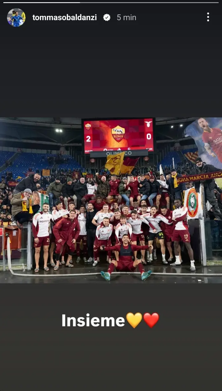 baldanzi roma lazio