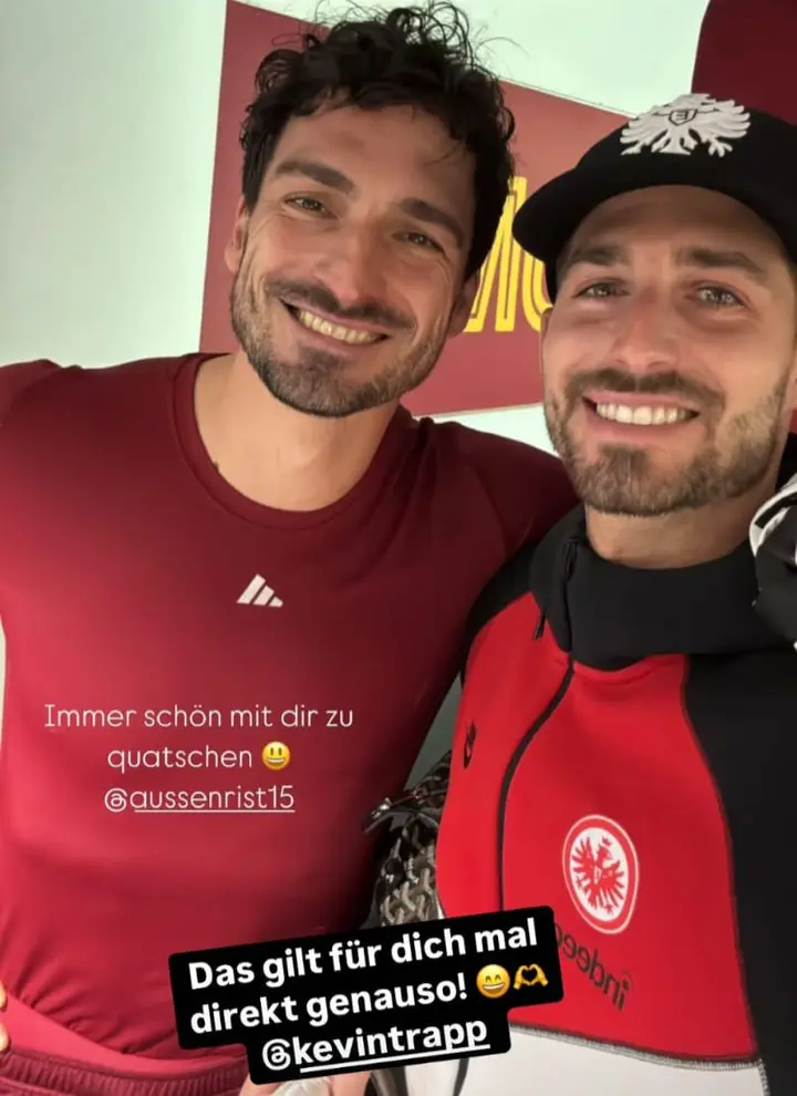 roma eintracht francoforte hummels trapp 1