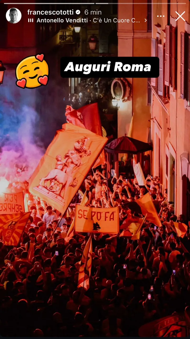 totti anniversario