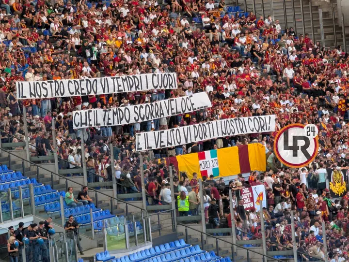 striscione nord