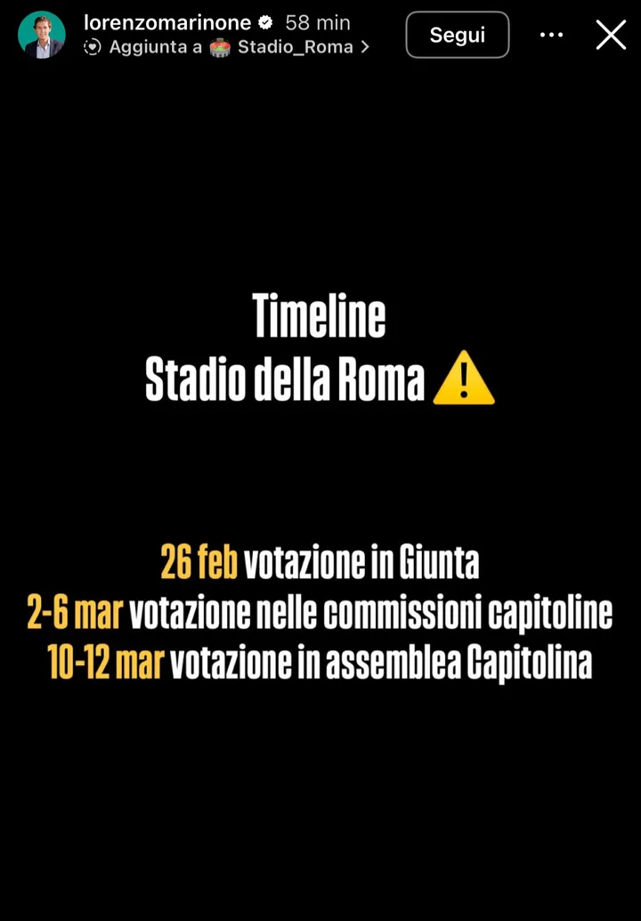instagram marinone stadio roma