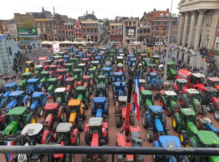 boeren protest mokkels