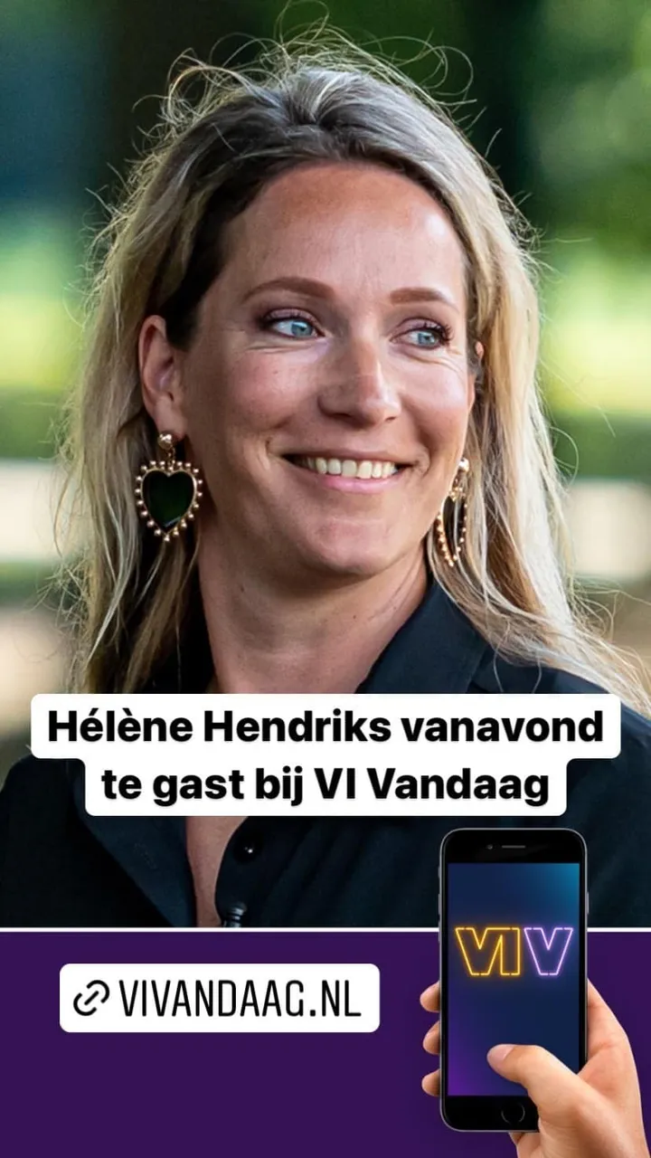 helene hendriks schuift eindelijk aan bij vi vandaag 1