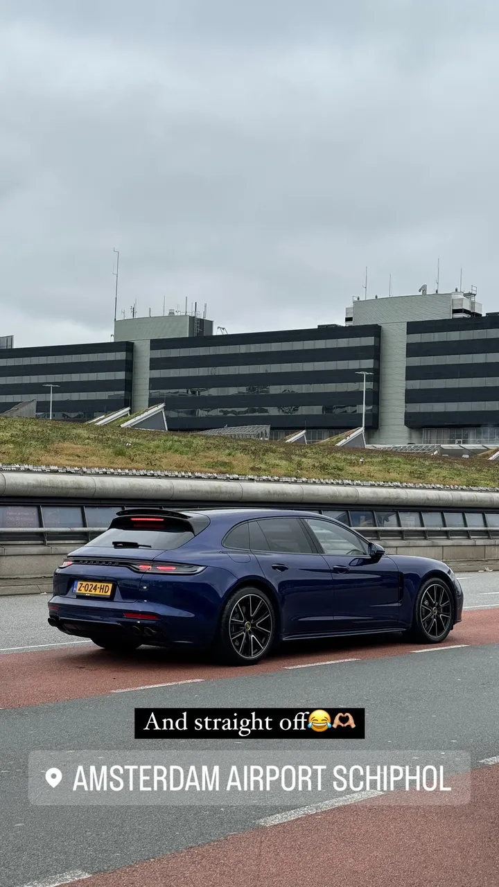 puck moonen racet naar schiphol