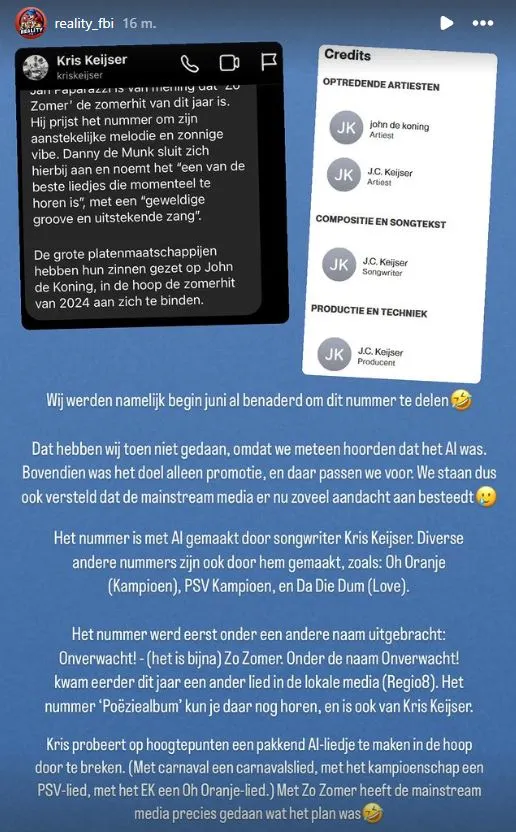 geheim achter de ai hit zo zomer eindelijk ontrafeld mysterieuze componist ontmaskerd