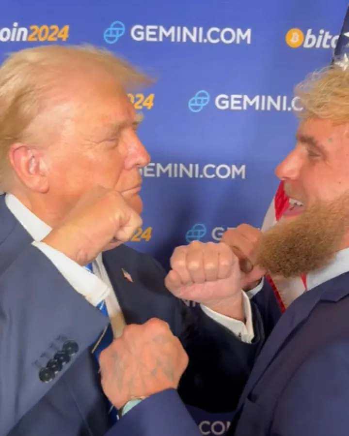 jake paul is een donald trump supporter en maakt dat enorm duidelijk