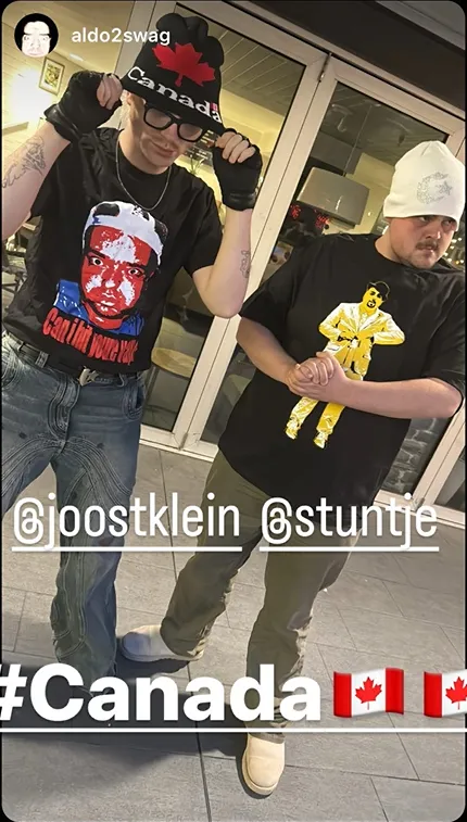 joost klein in canada eurovisie songfestival