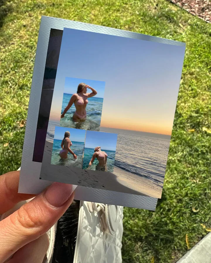 juultje tieleman deelt fotos met piepklein setje terwijl ze hartstikke nat is