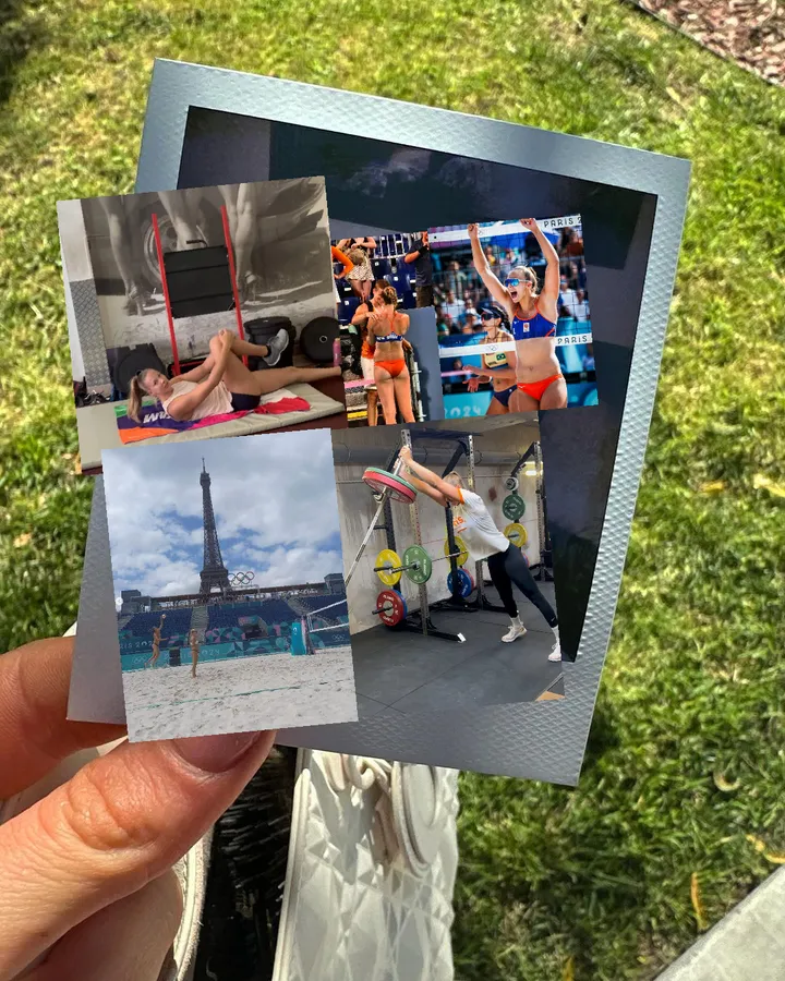 katja stam verbaast iedereen door haar lengte en figuur