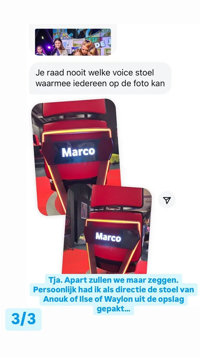 marco borsato maakt toch een deel uit van the voice of holland