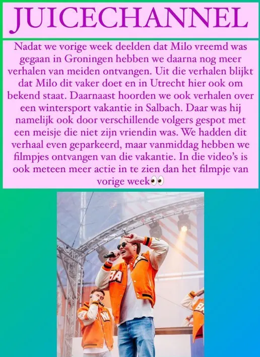 milo vreemdgaan tekst