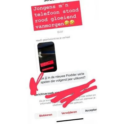 Instagram verhaal Sylvan IJsselmuiden