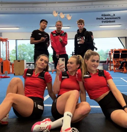 pien hersman aan training