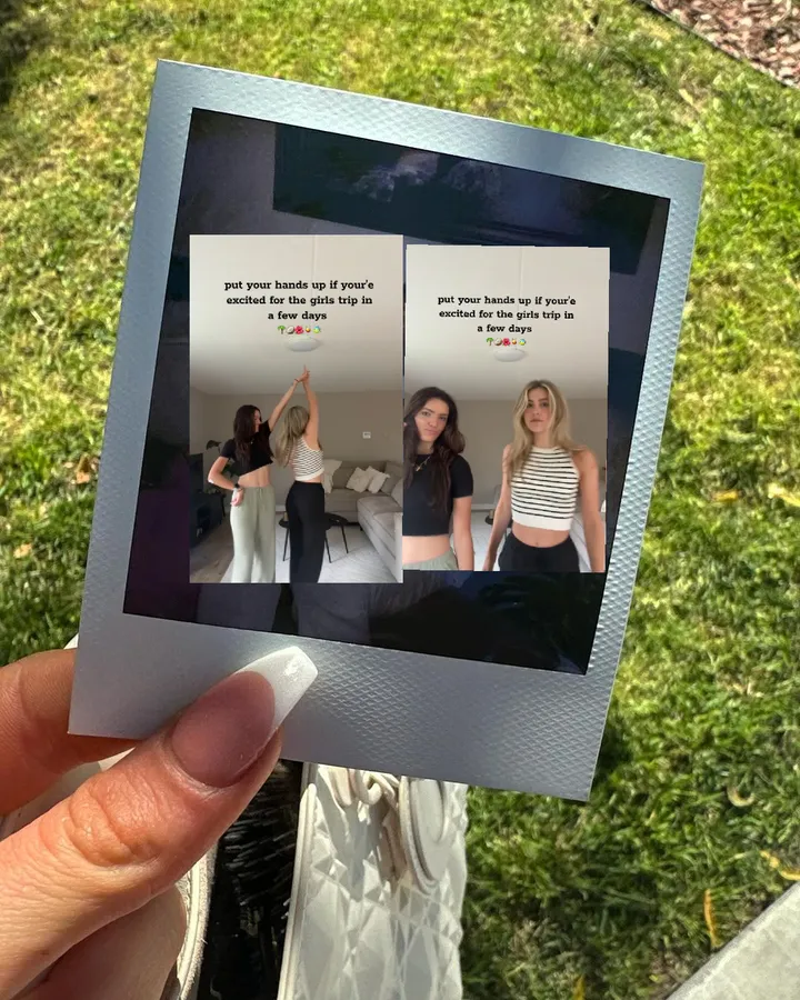 schaatssters pien hersman en robin groot laten hun strakke troeven zien tijdens dansje in superkort topje