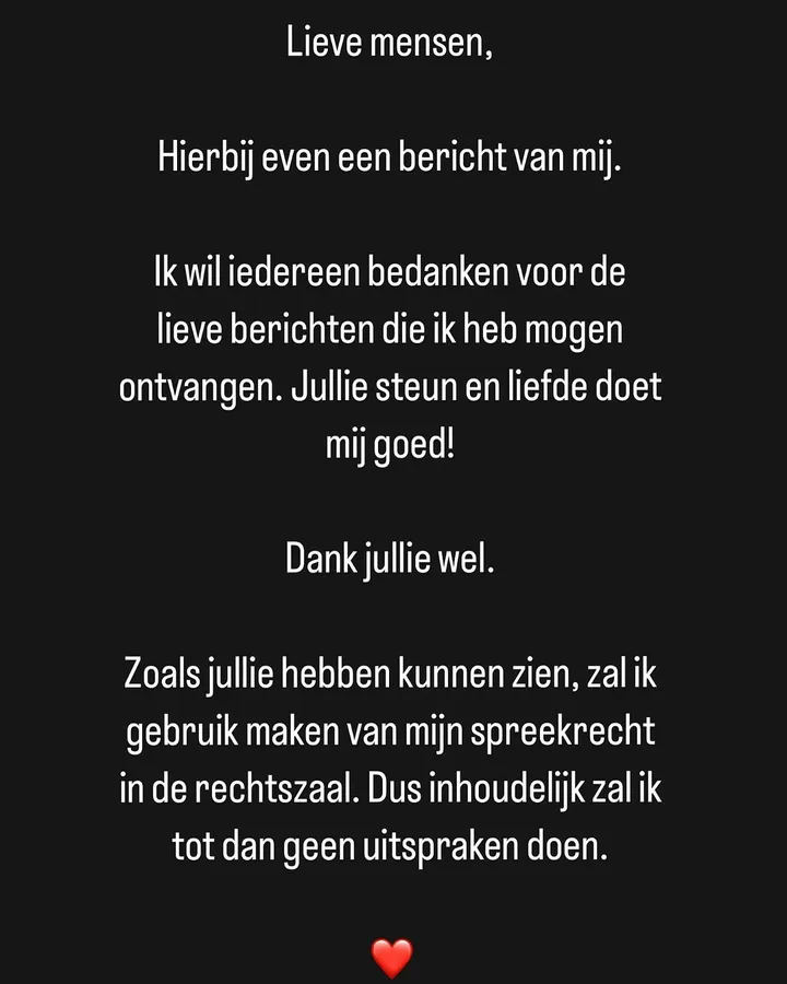 statement jill helena tegen ali b rechtszaak