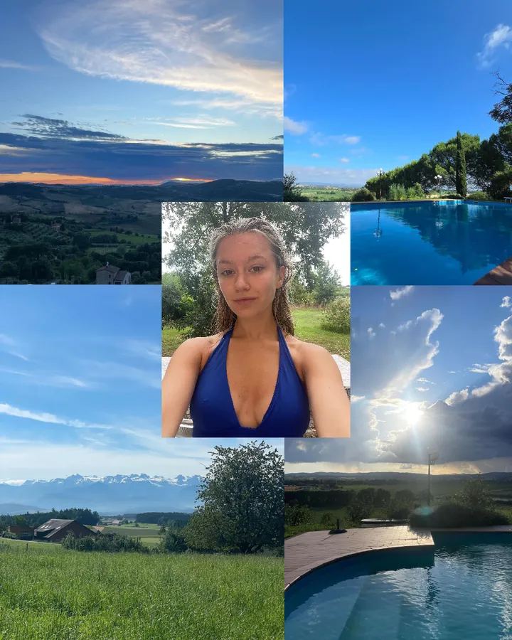 sterre koning showt haar geweldige heuvels aan iedereen