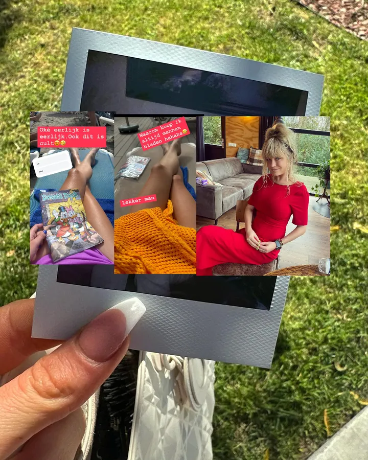 sylvana ijsselmuiden is betrapt met deze vieze blaadjes
