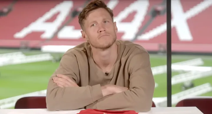 Wout Weghorst bij Ajax