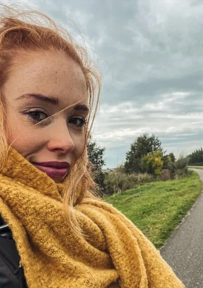 Antoinette de Jong selfie