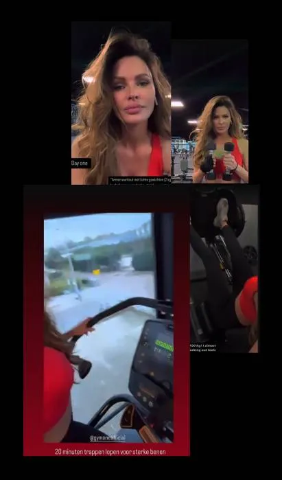 fitnesstips video van sylvia geersen zorgt voor heerlijke kijkjes