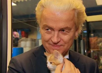 Geert Wilders kat