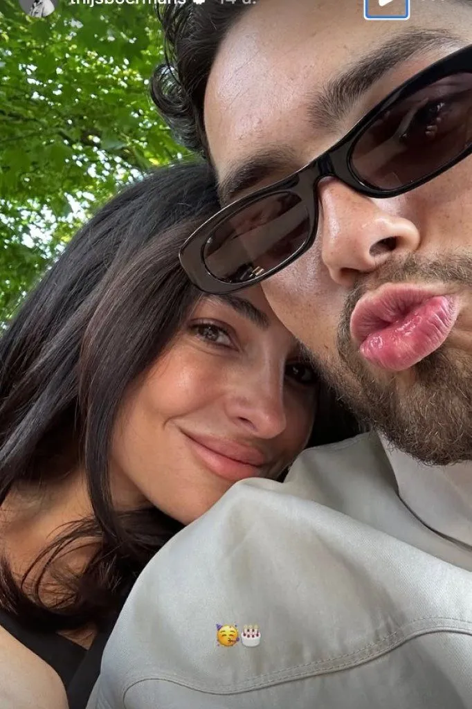 Thijs Boermans met Anna Nooshin