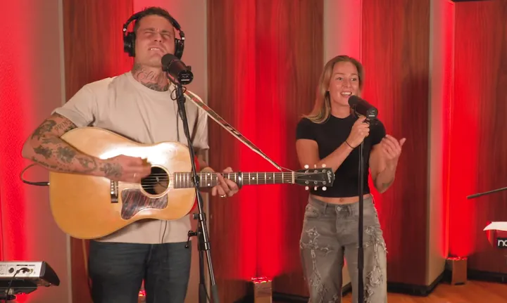 Douwe Bob en Sera de Bruin