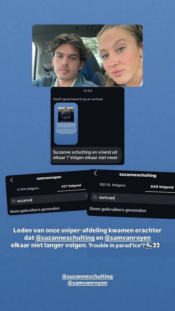 Suzanne Schulting &amp;amp; Sam van Royen