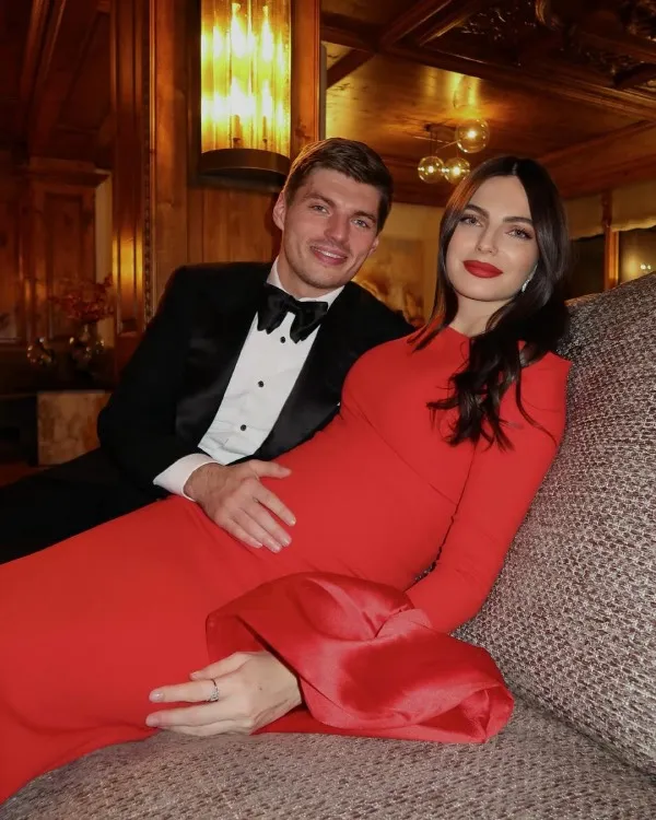Max Verstappen en Kelly Piquet