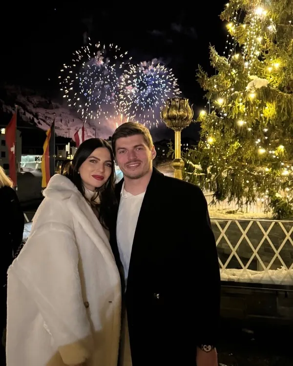 Max Verstappen en Kelly Piquet