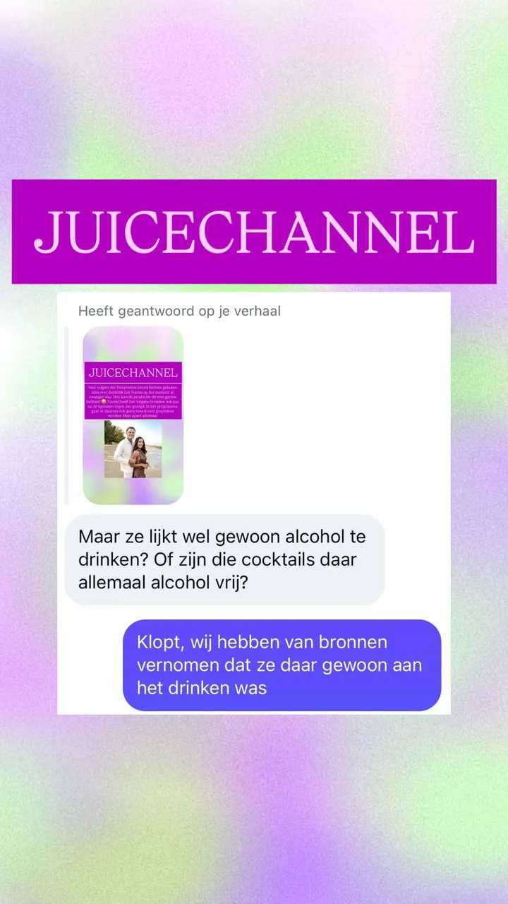 Naomi Temptation Drinken