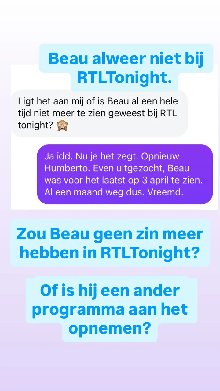 RTL Tonight Beau