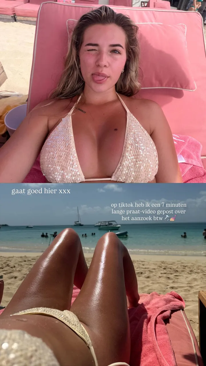 Jade Anna Bikini Strand