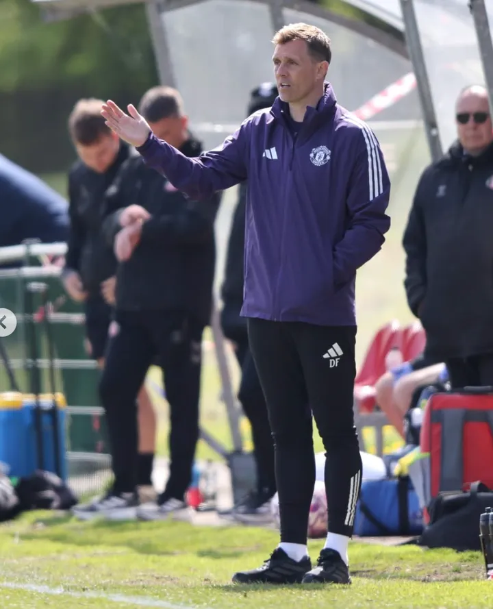 Man Utd manager Darren Fletcher