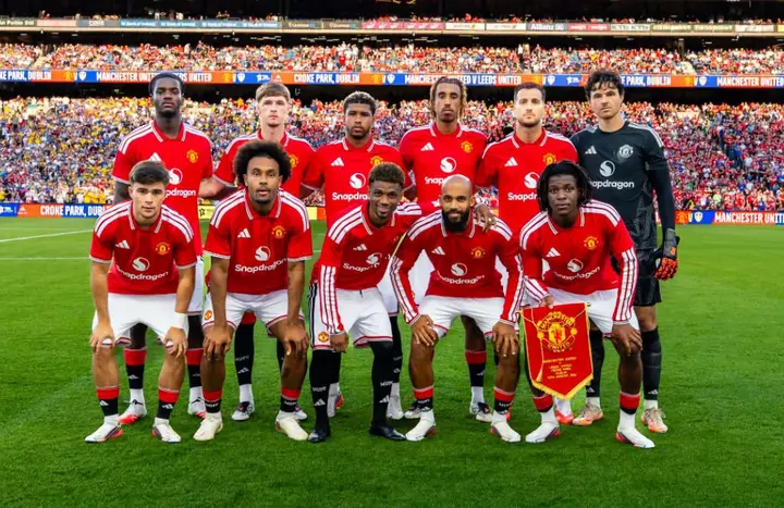 Man Utd side