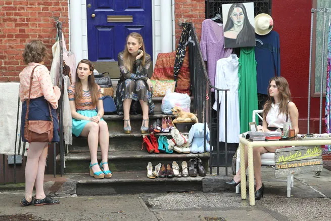 girls series 2 fashion interview with jenn rogien costume designer of lena dunham hbo comedy girls