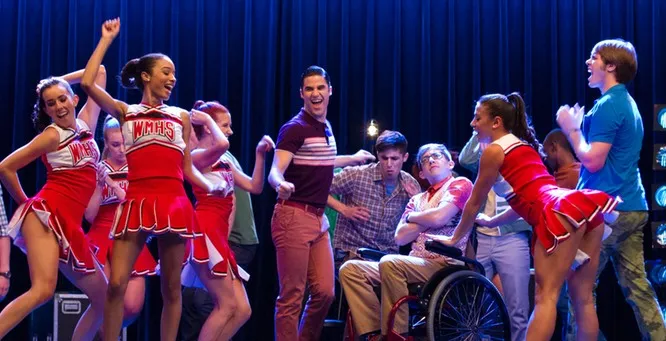 glee season 5 end of twerking photo
