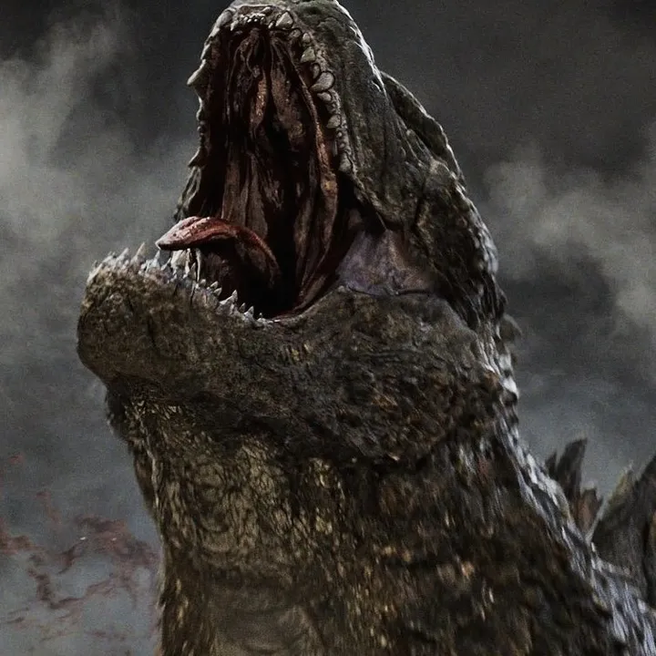 godzilla roaring movie still